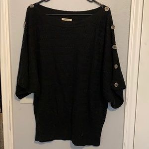 Short sleeve dolman sweater